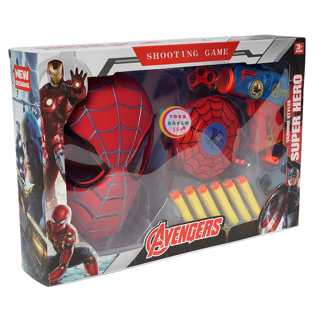 Spider Themed Mask Set