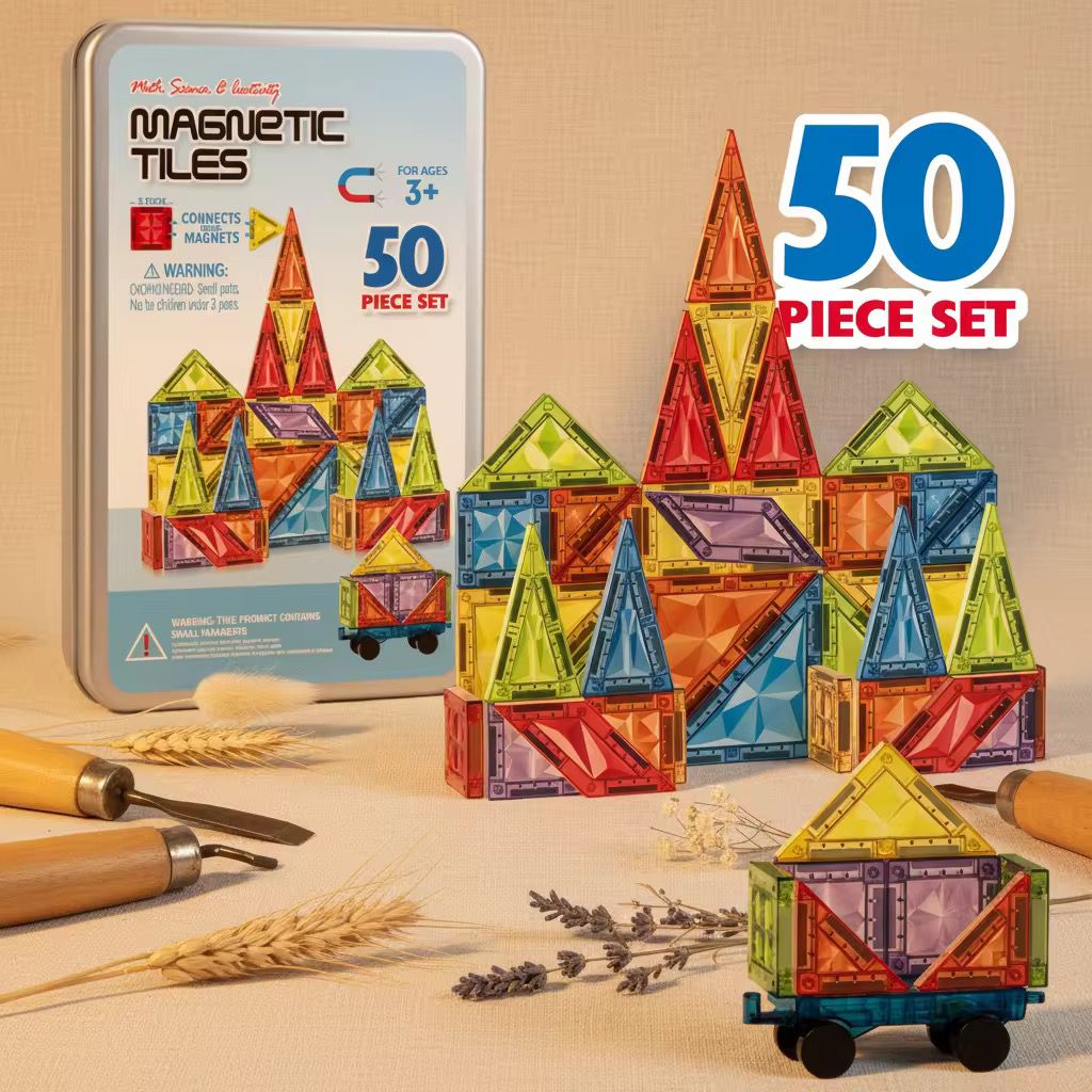 Magnetic Tiles 50PCS